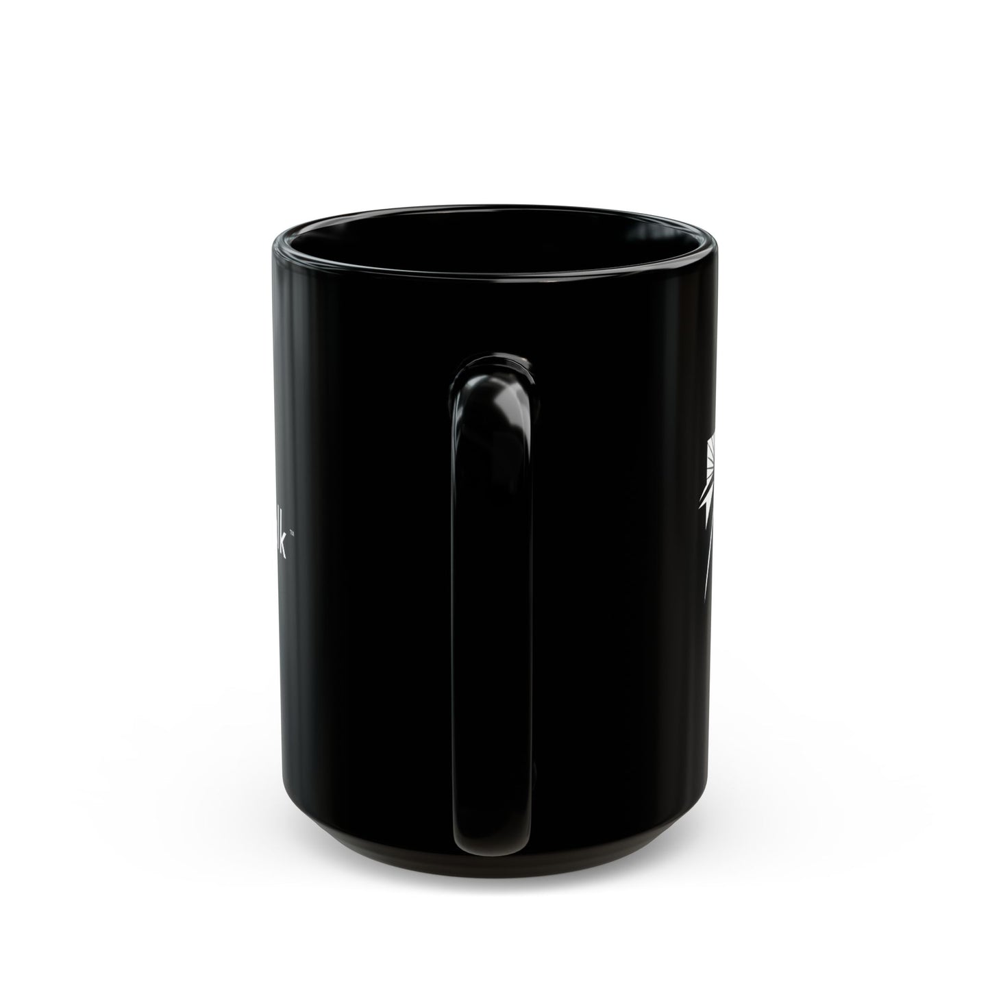 The Crosswalk Church Black Mugs