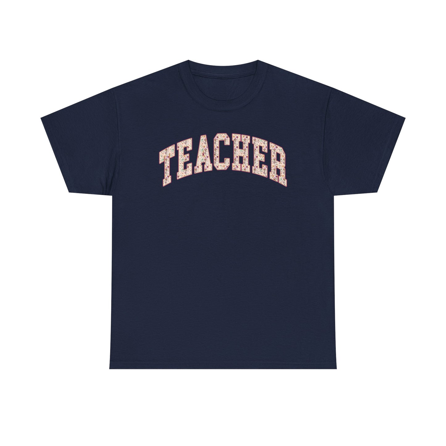 Teacher Glitter Shirt | Sparkly Teacher T-Shirt | Gildan Teacher Tee | Cute Fall Teacher Outfit | Teacher Appreciation Gift