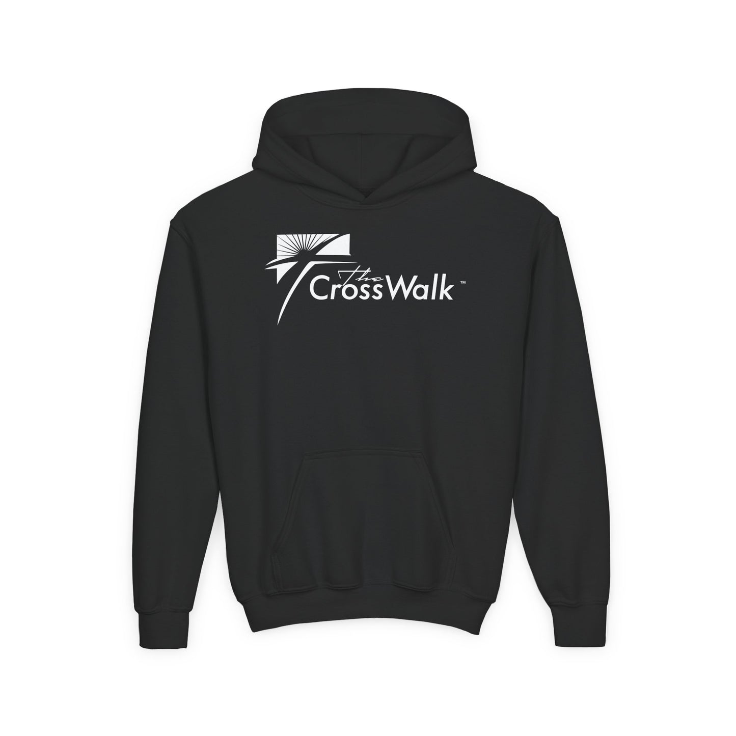 YOUTH - Basic Pullover Hoodie - Crosswalk Church