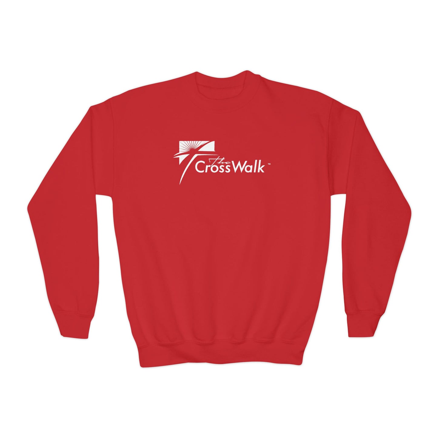 YOUTH - Basic Crewneck Sweatshirt - Crosswalk Church