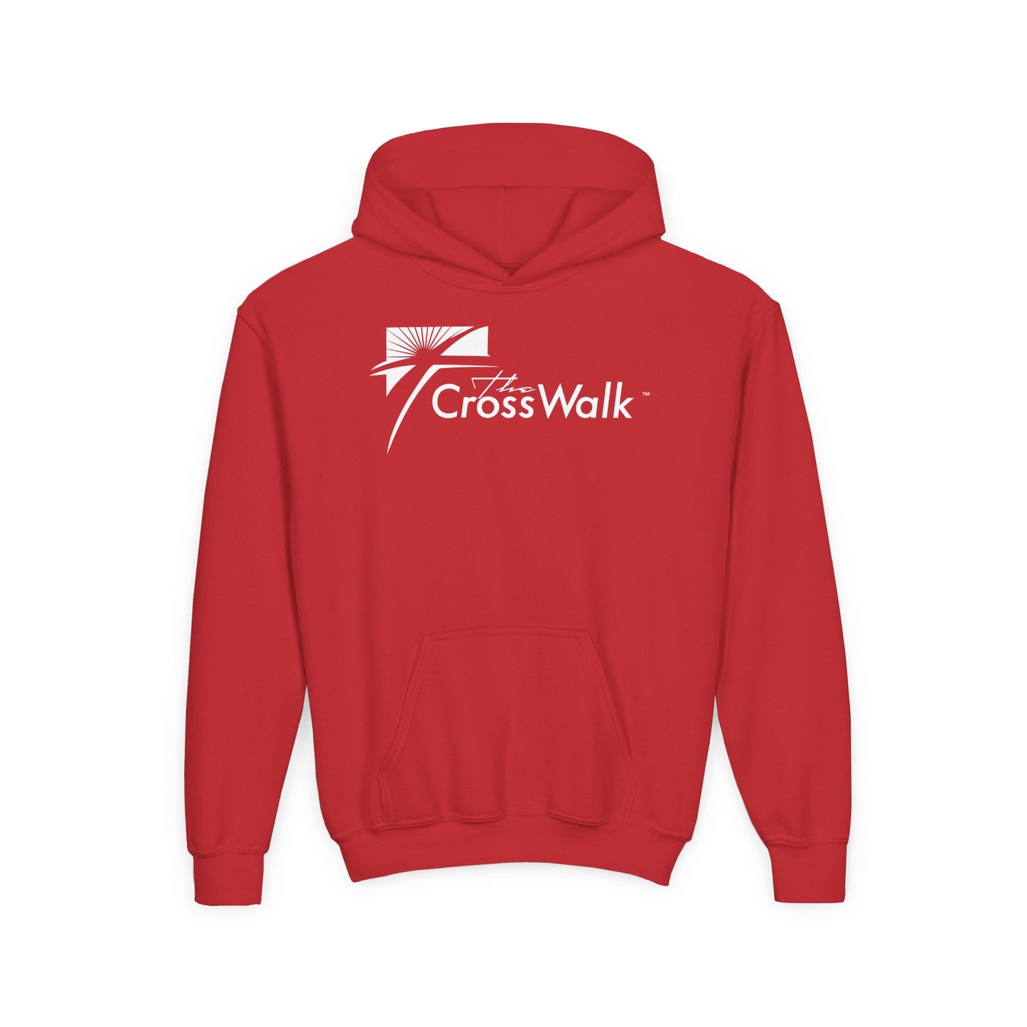 YOUTH - Basic Pullover Hoodie - Crosswalk Church