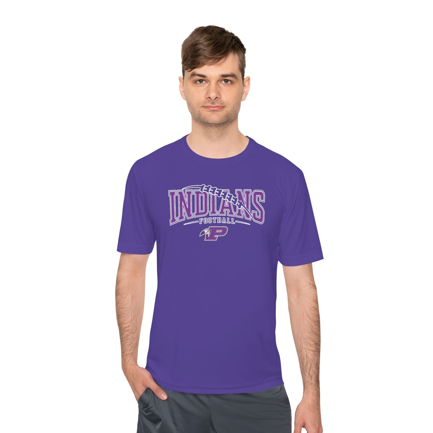 Polyester T-Shirt - Indians Football 2 - Friends of Pacific Football