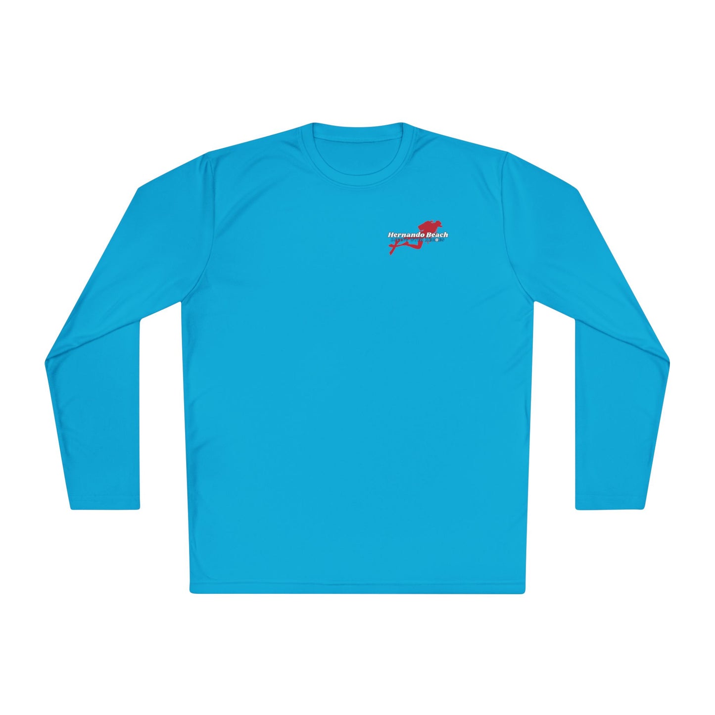 Moisture Wicking Long Sleeve Tee - Hernando Beach Diving - Front & Back Print