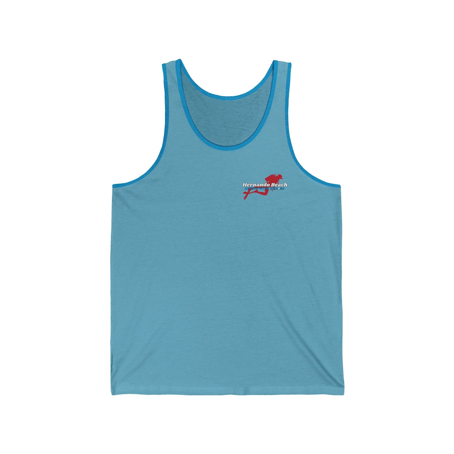 Unisex Jersey Tank - Hernando Beach Diving - Front & Back Print