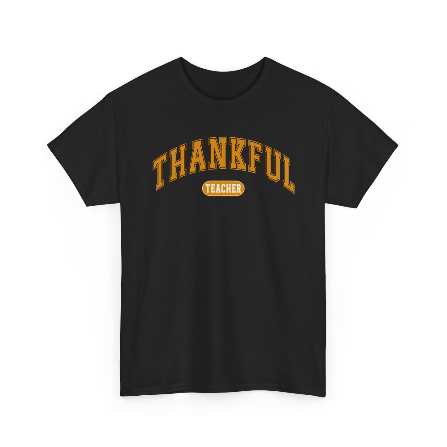 Thankful Teacher Shirt | Fall Teacher T-Shirt | Gildan Teacher Tee | Cute Thanksgiving Teacher Outfit | Teacher Gift Top