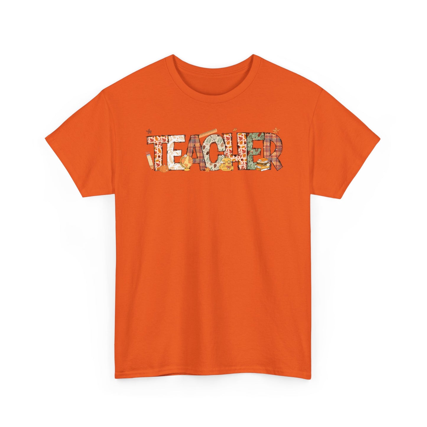 Teacher Doodle Distressed Shirt | Gildan Teacher T-Shirt | Cute Fall Teacher Tee | Classroom Graphic Top | Teacher Gift