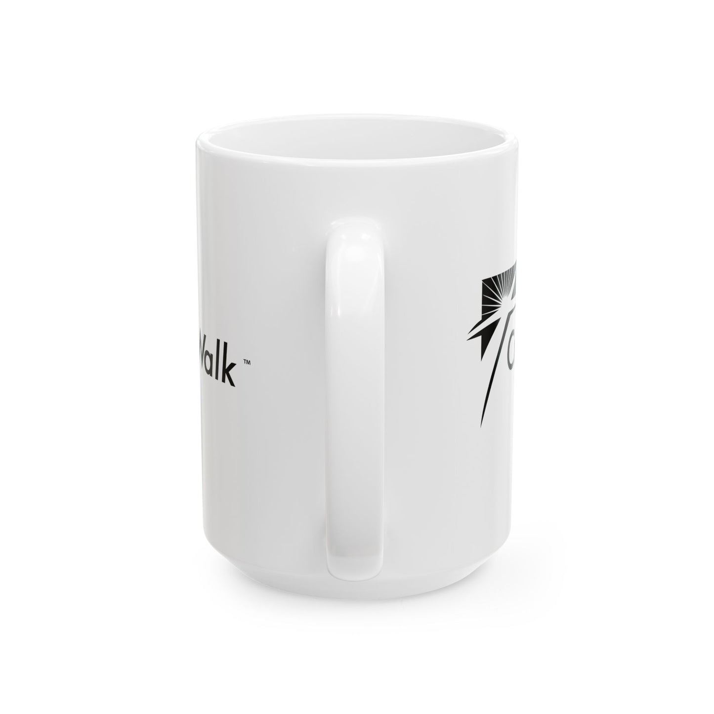 The Crosswalk Church White Mugs
