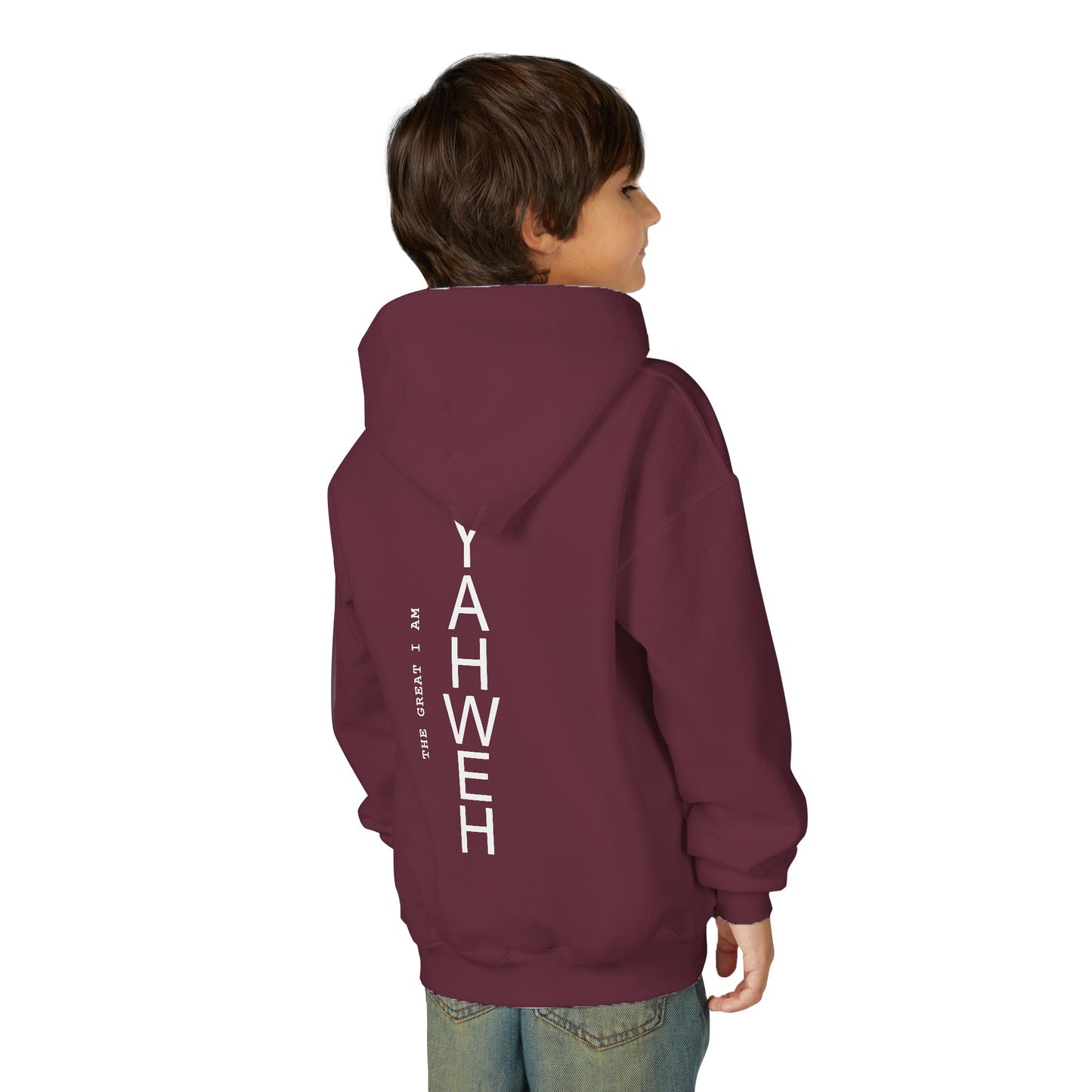 YOUTH - Basic Hoodie - YAHWEH- BBA