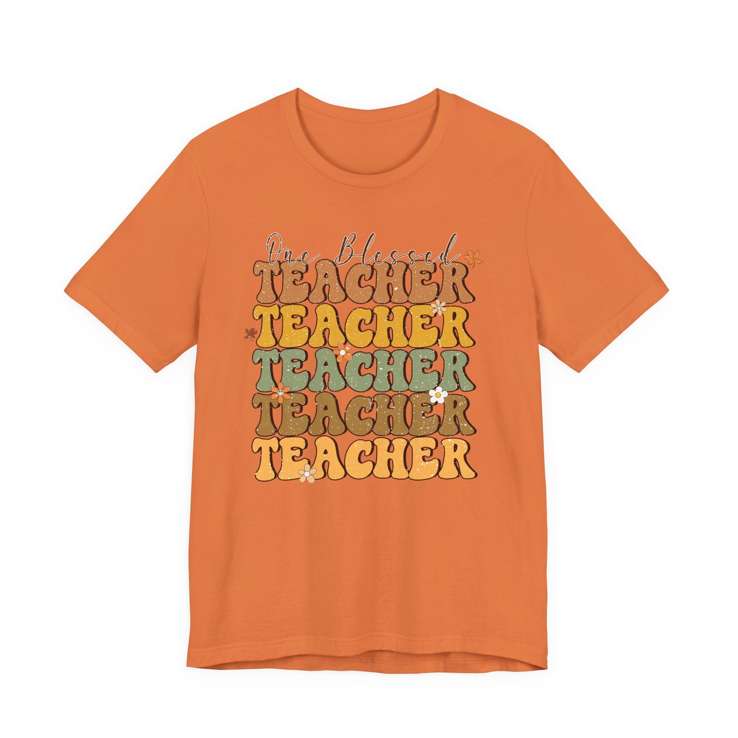 Blessed Teacher Shirt | Bella Canvas Teacher T-Shirt | Fall Teacher Outfit | Teacher Appreciation Gift Tee