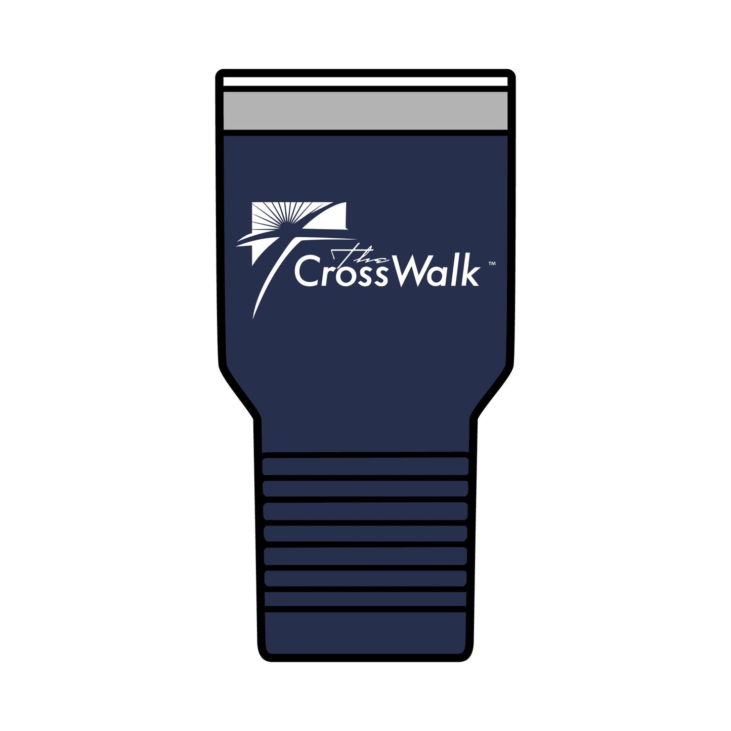 30oz Insulated Tumbler - The Crosswalk Church Insulated Tumblers