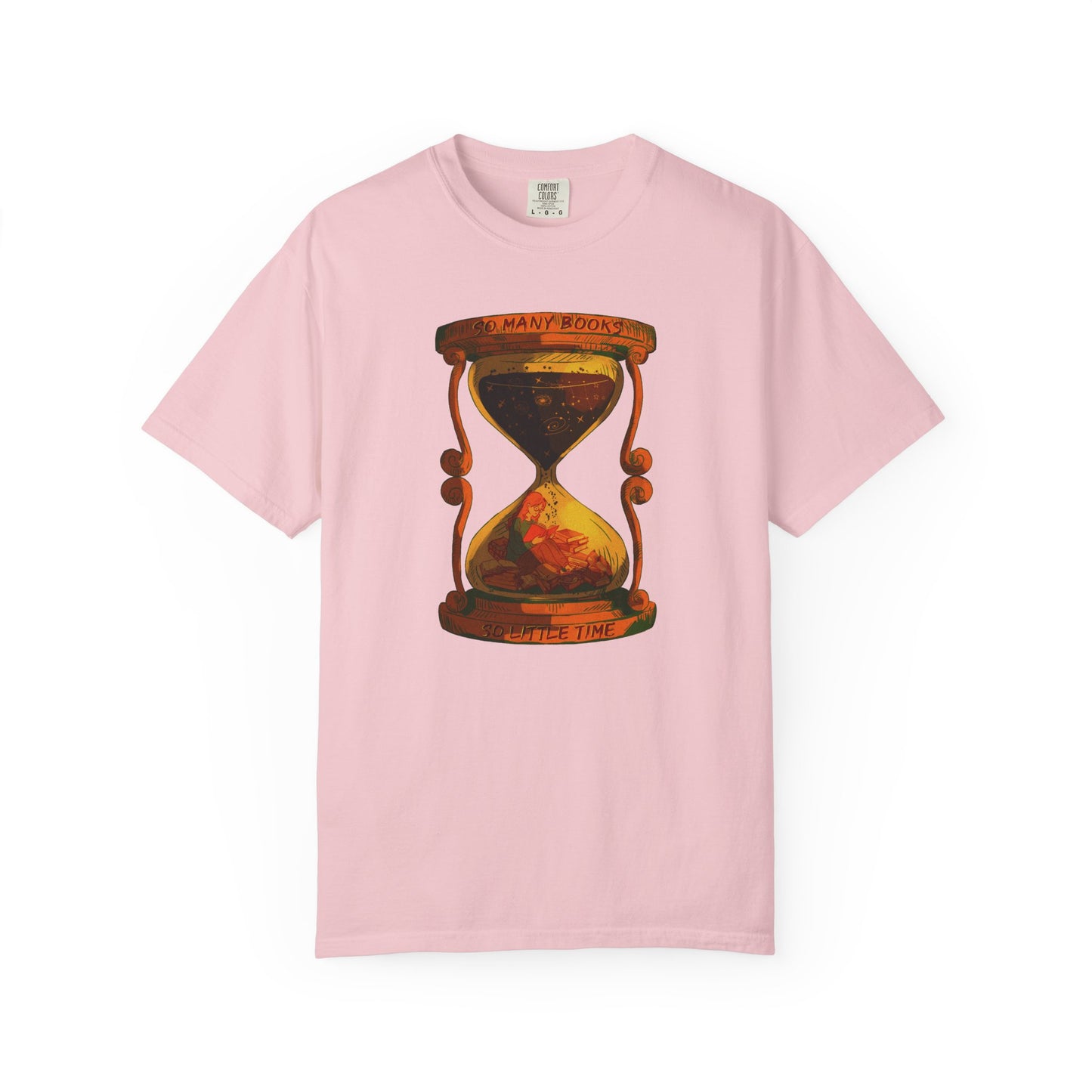Comfort Colors Book Shirt | So Many Books So Little Time T-Shirt | Funny Reading Tee | Unisex Book Lover Gift for Readers