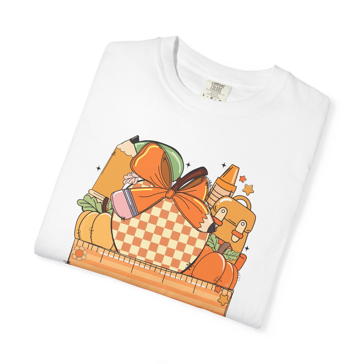 Comfort Colors Fall Shirt | Custom Autumn T-Shirt | Cozy Pumpkin Graphic Tee | Thanksgiving Unisex Shirt Gift