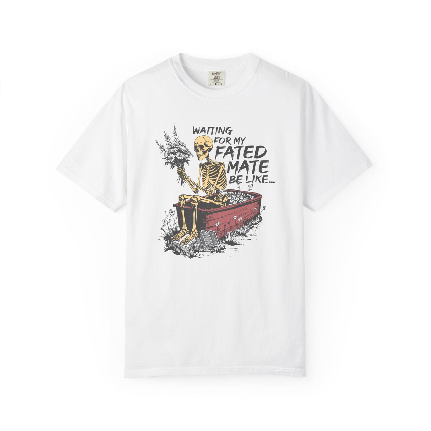 Comfort Colors Fated Mate Shirt | Waiting For My Fated Mate T-Shirt | Fantasy Romance Graphic Tee | Unisex Bookish Gift