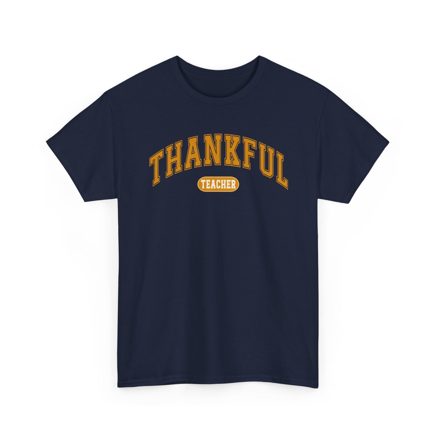 Thankful Teacher Shirt | Fall Teacher T-Shirt | Gildan Teacher Tee | Cute Thanksgiving Teacher Outfit | Teacher Gift Top