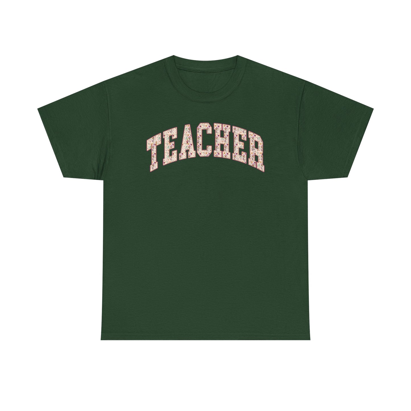 Teacher Glitter Shirt | Sparkly Teacher T-Shirt | Gildan Teacher Tee | Cute Fall Teacher Outfit | Teacher Appreciation Gift