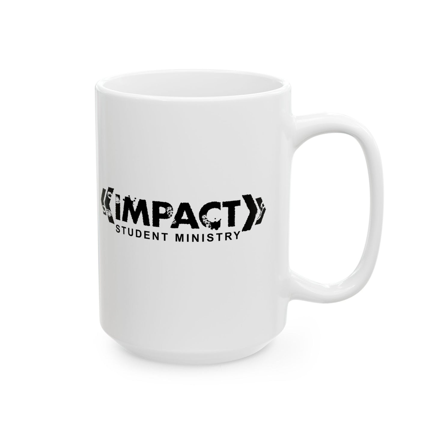 Impact Student Ministry White Mugs
