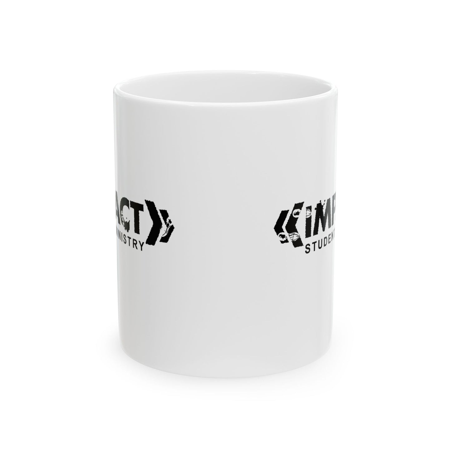 Impact Student Ministry White Mugs