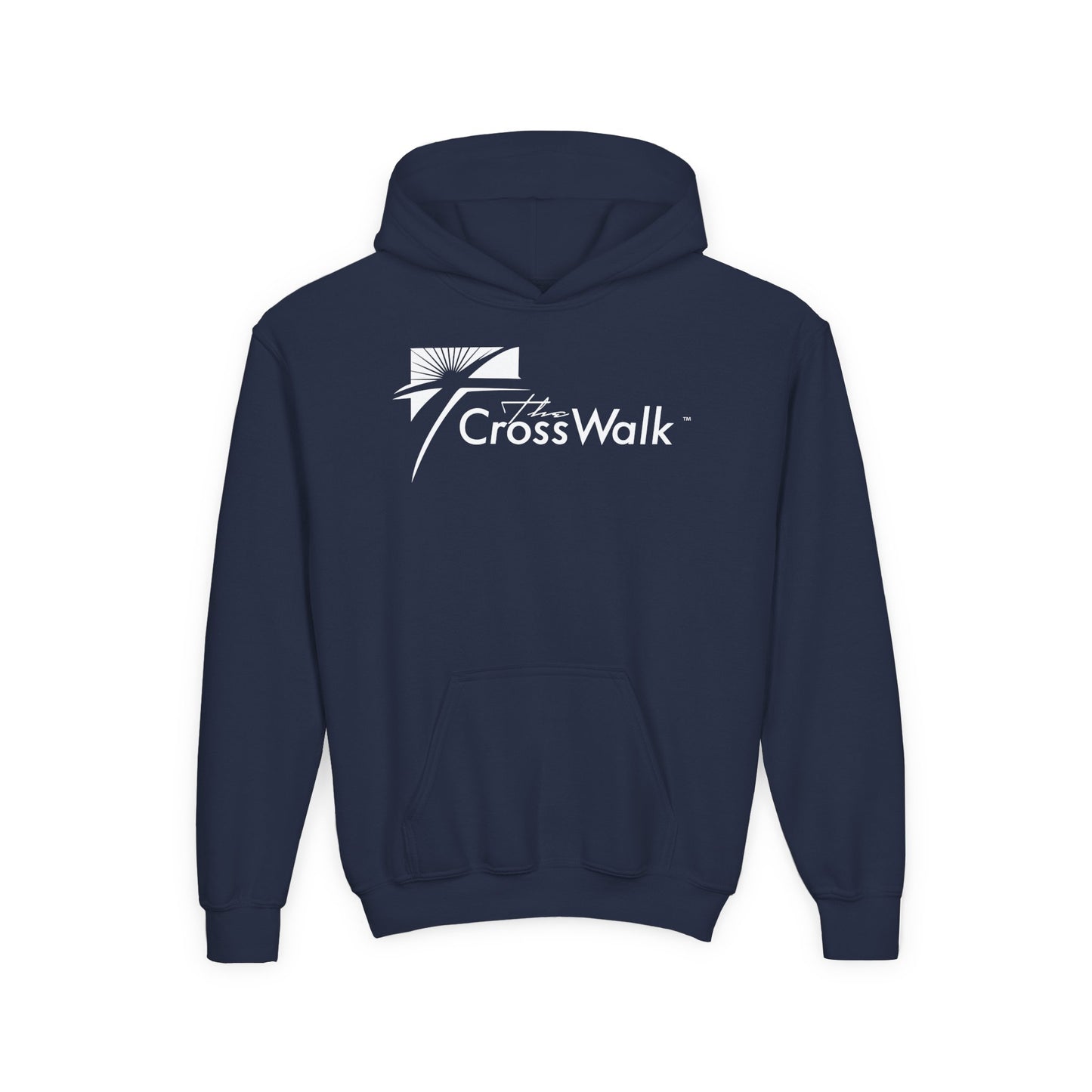 YOUTH - Basic Pullover Hoodie - Crosswalk Church