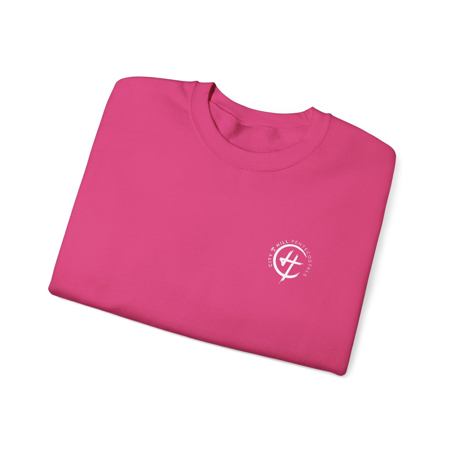ADULT - Basic Crewneck Pullover Sweatshirt - City on a Hill Pentecostals