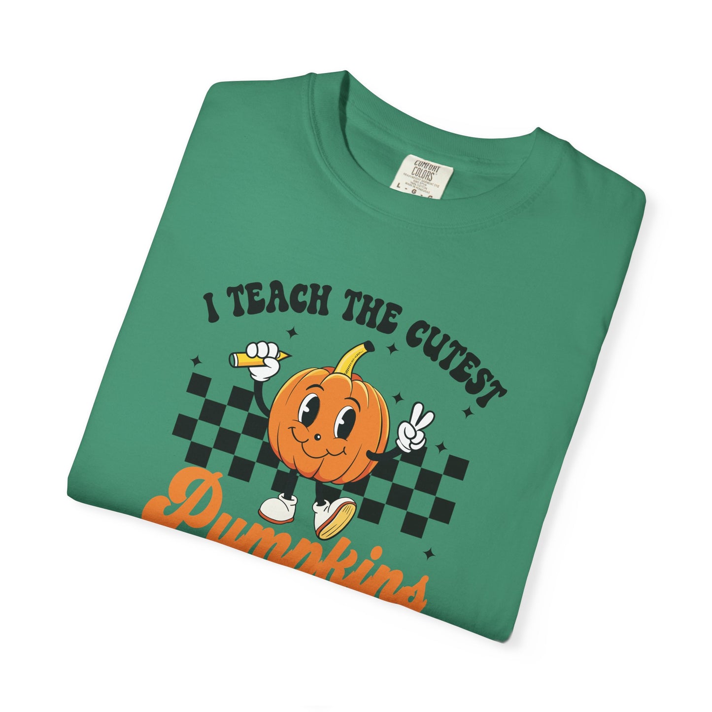 Comfort Colors Teacher Fall Shirt | I Teach The Cutest Pumpkin T-Shirt | Thanksgiving Teacher Tee | Cute Autumn Classroom Shirt