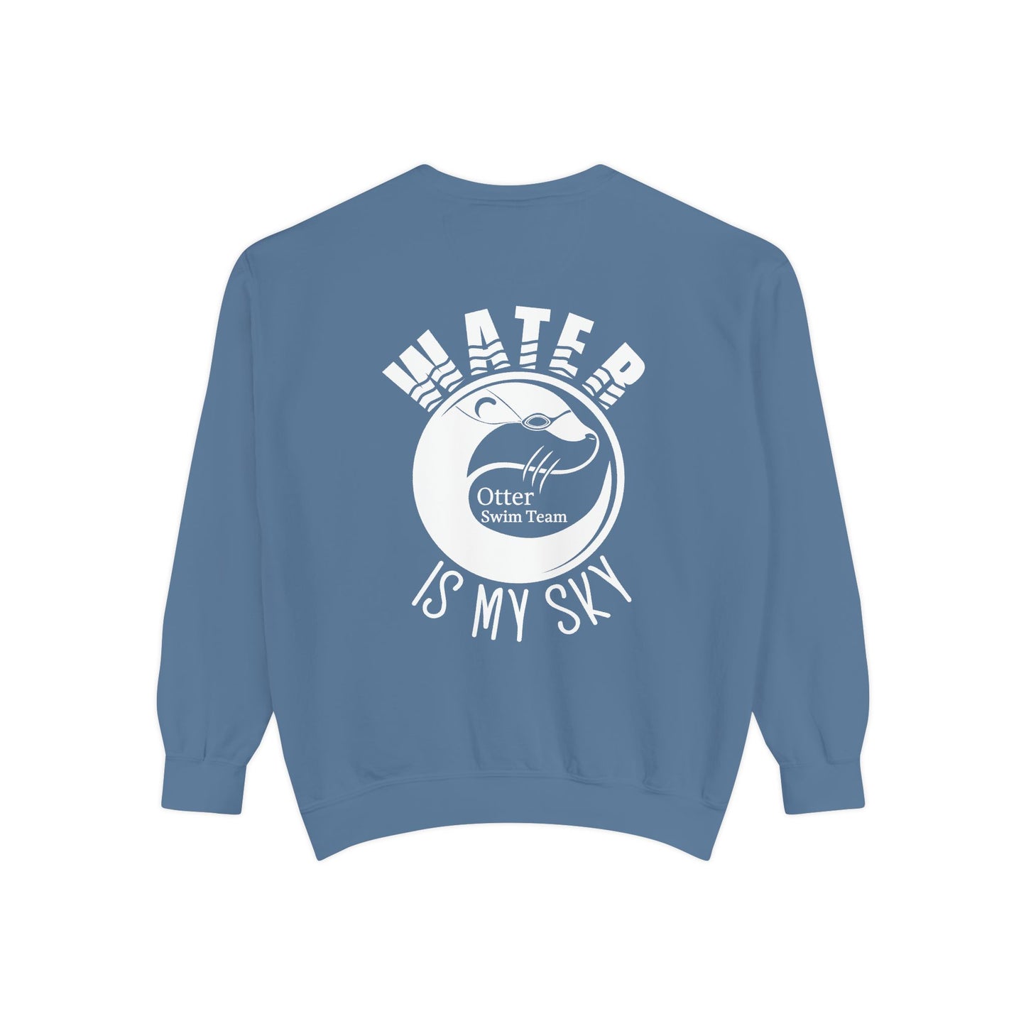 Comfort Colors Crewneck Pullover Sweatshirt - Otter Swim Team - Otter Swim Team