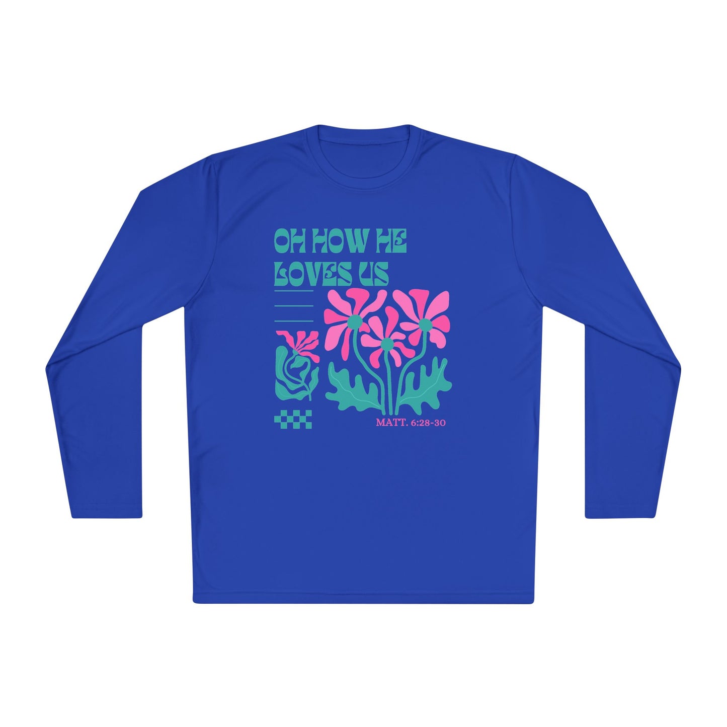 Long Sleeve Moisture Wicking Tee - Design 3 - KY Youth
