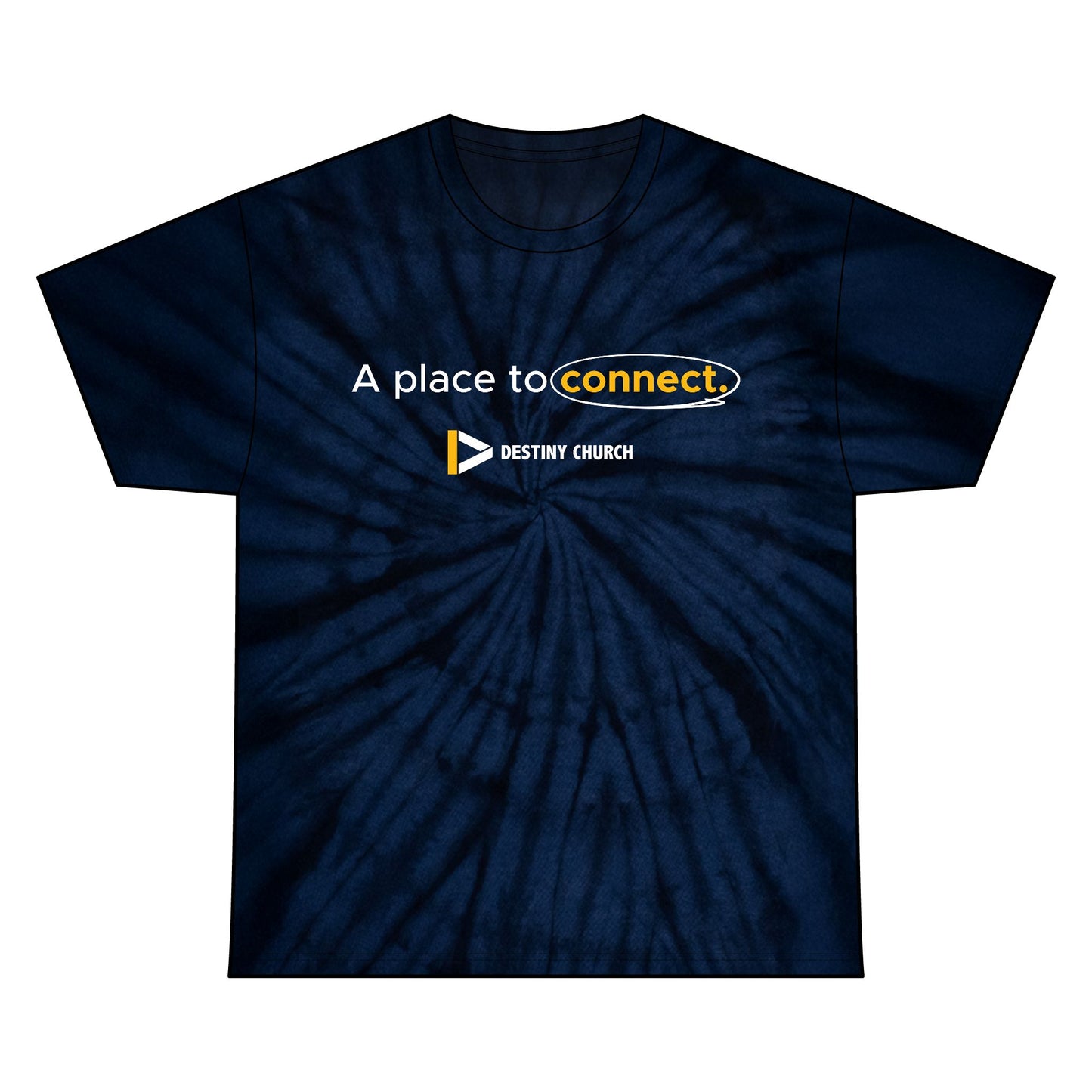 Dark Spiral Tie-Die - A Place to Connect - Destiny Church