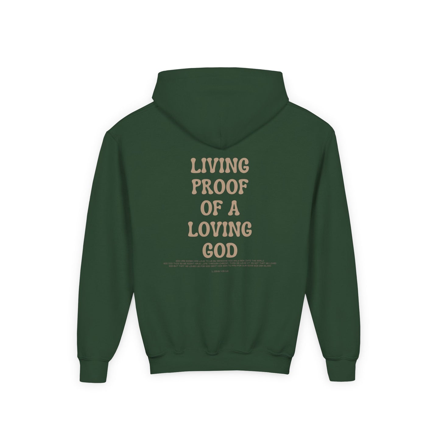 YOUTH - Basic Hoodie - Living Proof- BBA