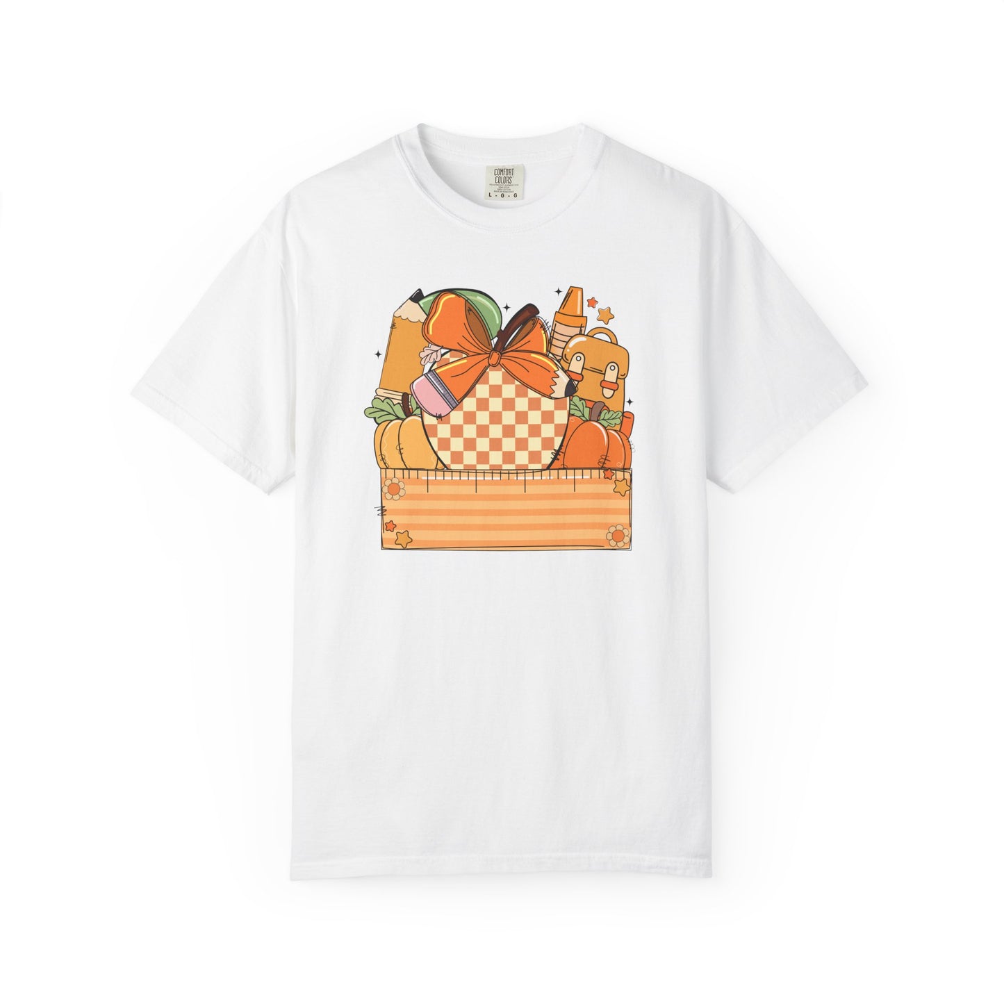 Comfort Colors Fall Shirt | Custom Autumn T-Shirt | Cozy Pumpkin Graphic Tee | Thanksgiving Unisex Shirt Gift