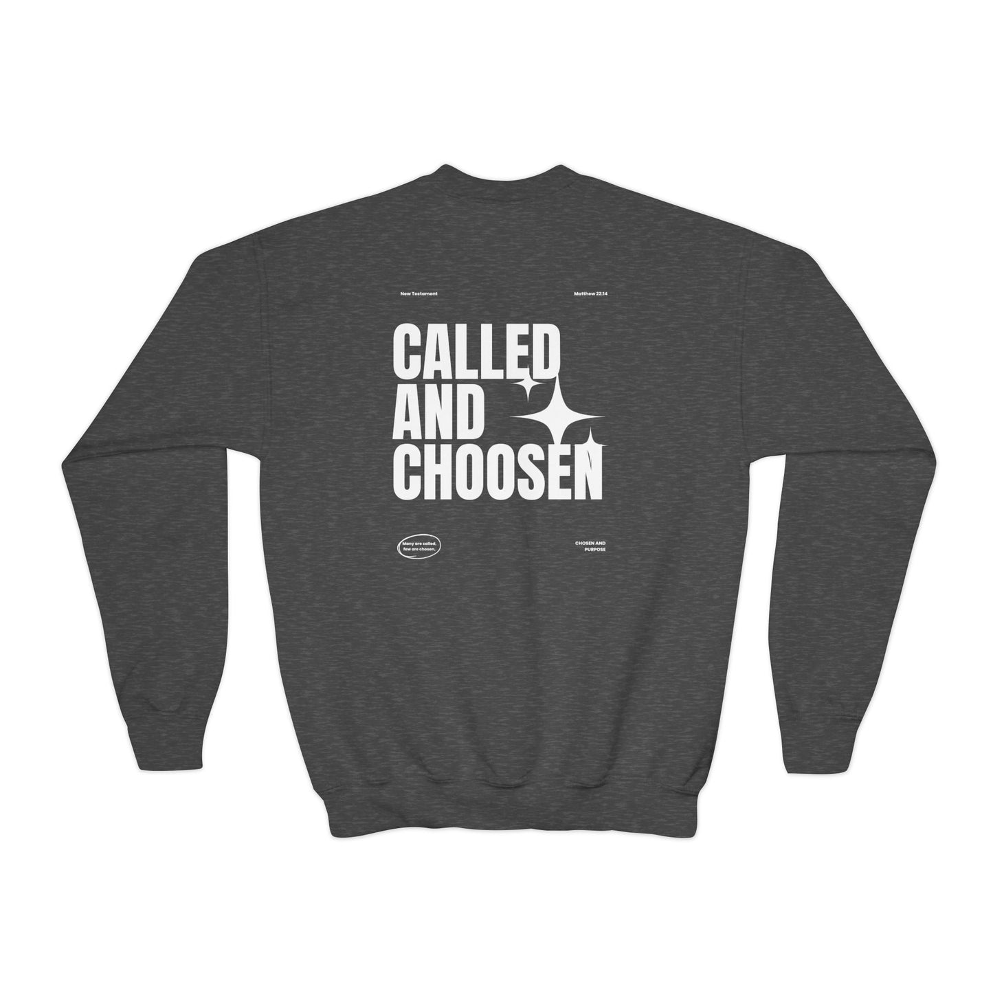 YOUTH - Basic Sweatshirt - Called & Chosen - BBA