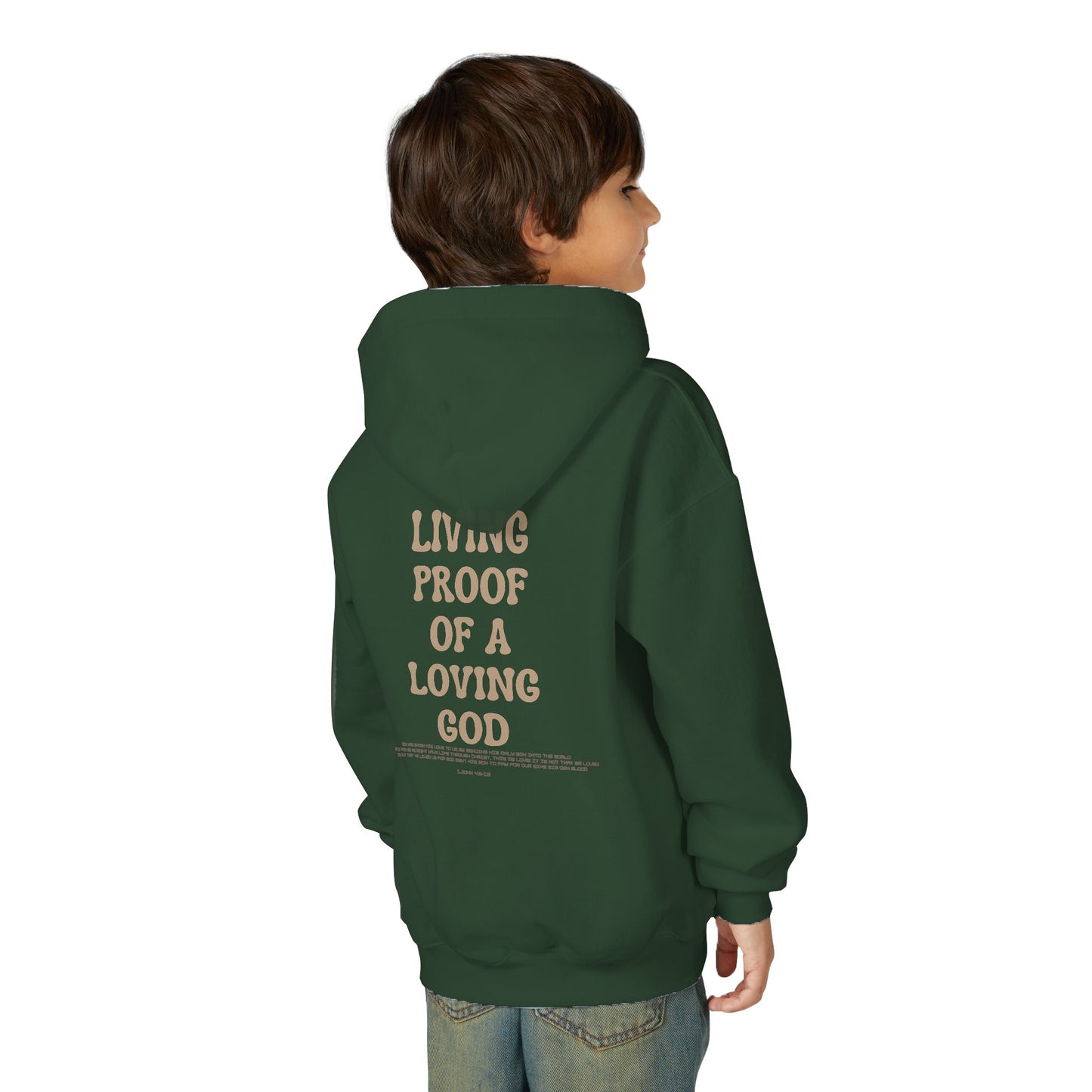 YOUTH - Basic Hoodie - Living Proof- BBA