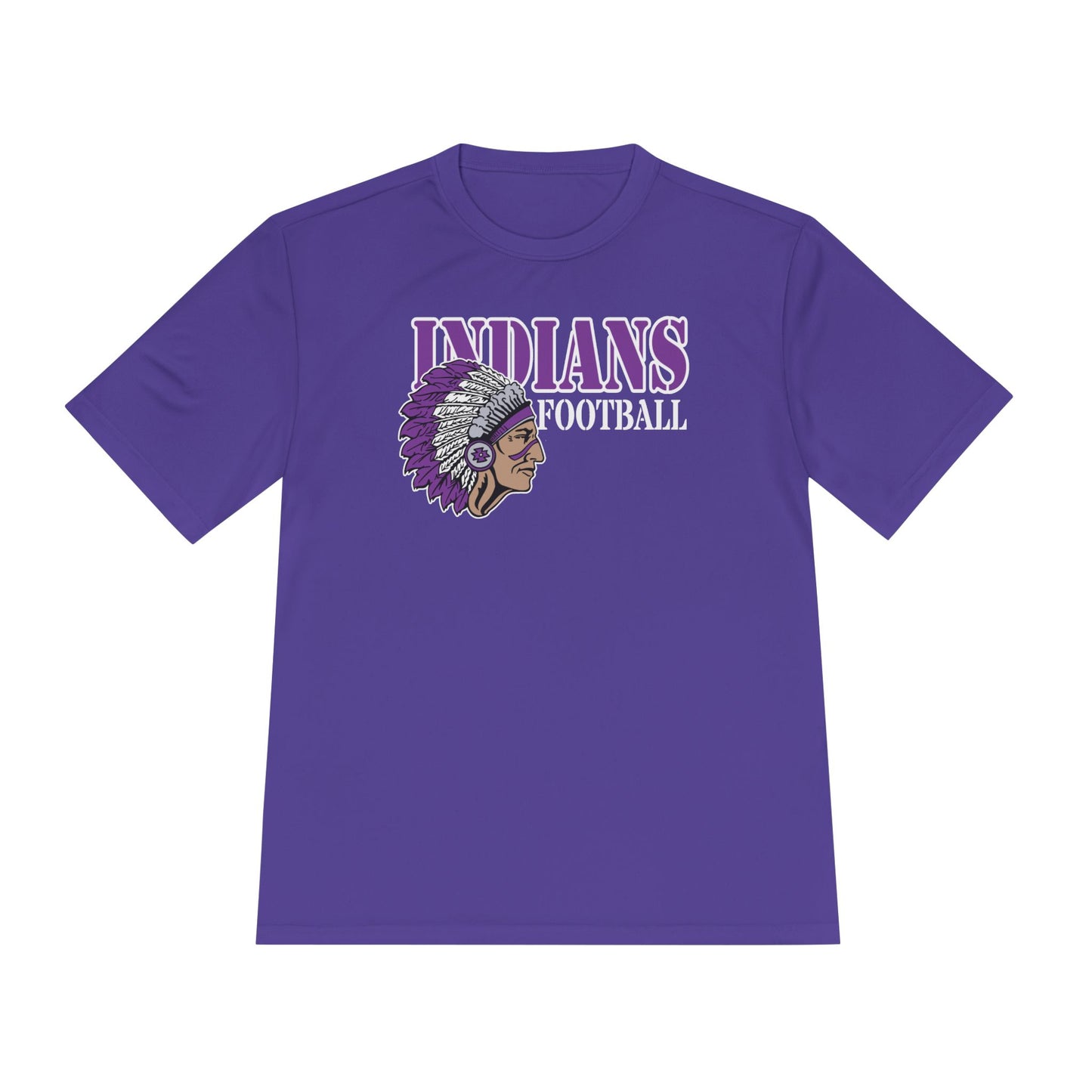 Polyester T-Shirt - Indians Football 3 - Friends of Pacific Football