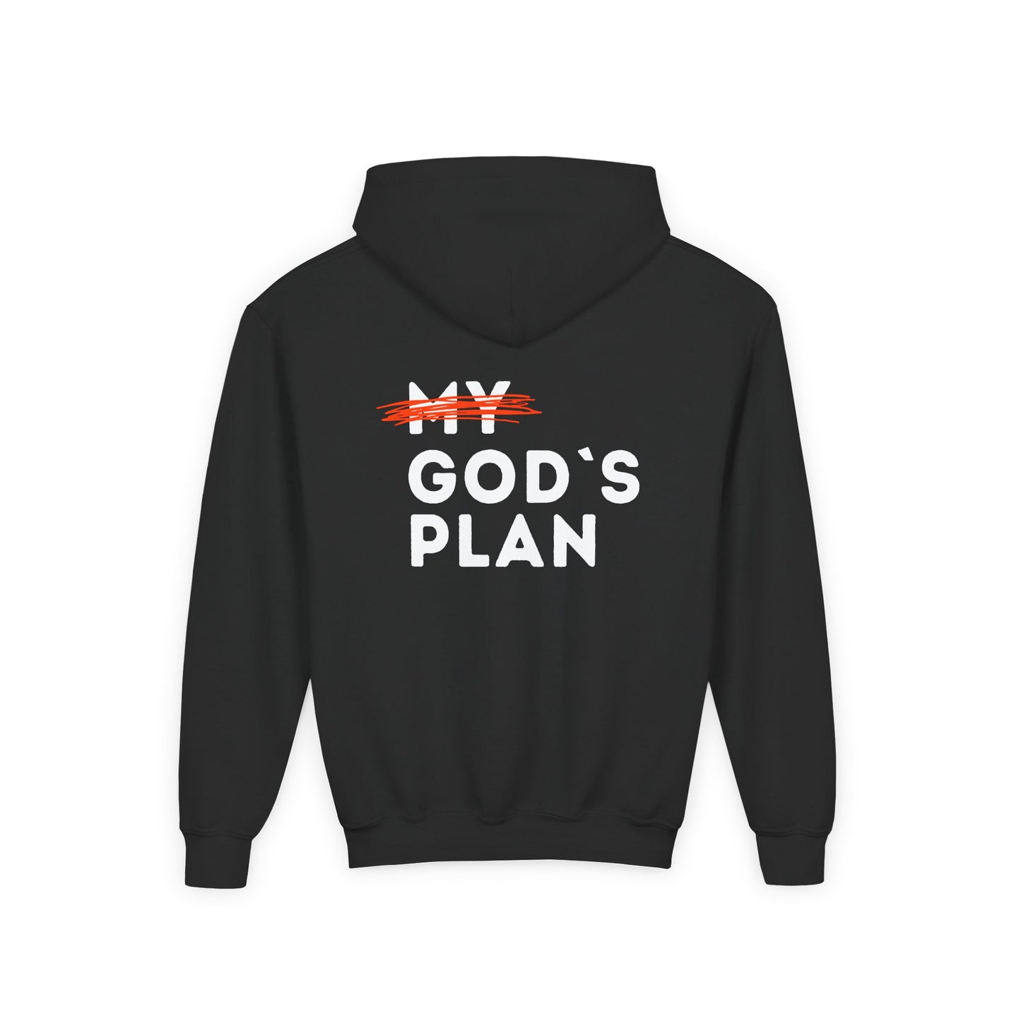 YOUTH - Basic Hoodie - GOD'S Plan- BBA