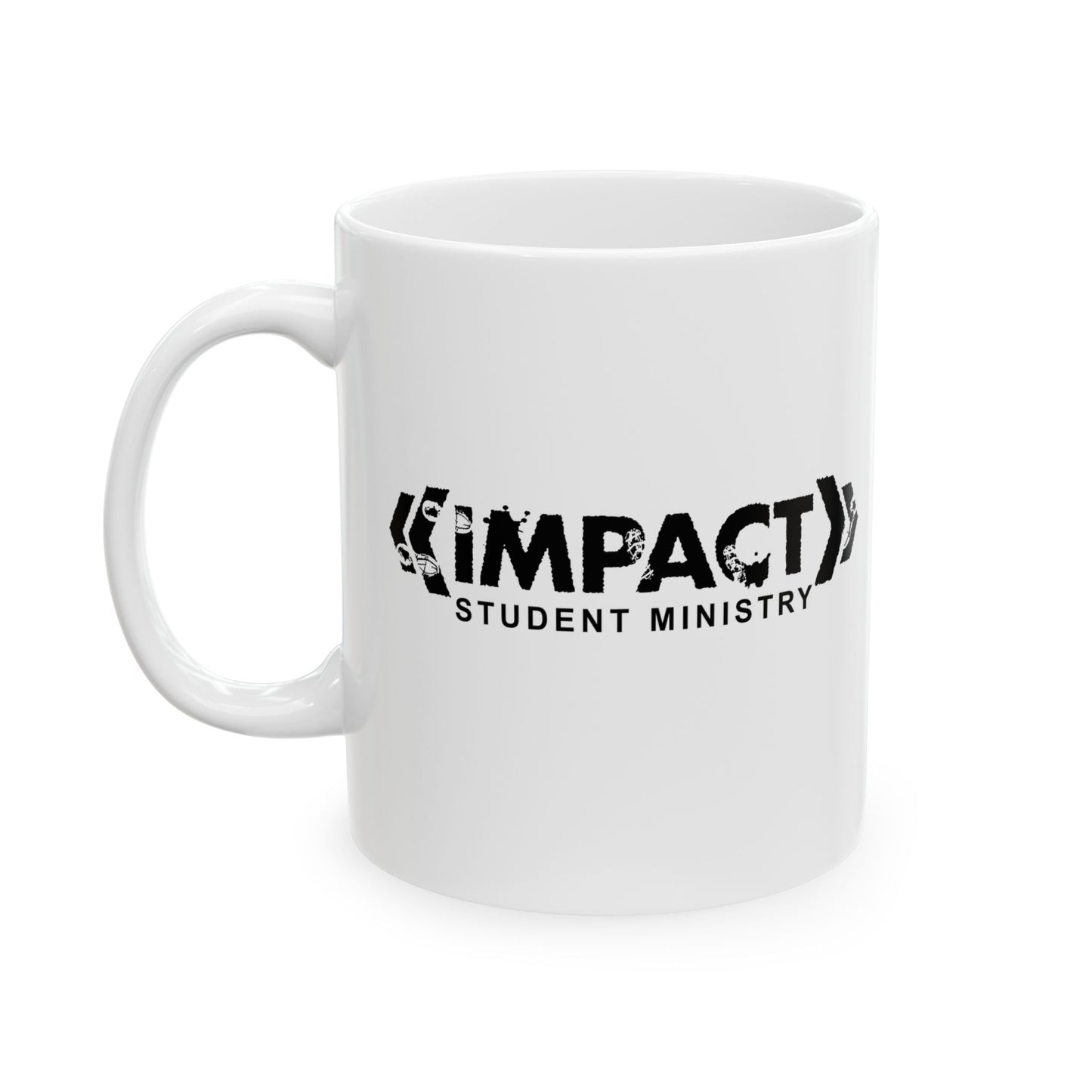 Impact Student Ministry White Mugs