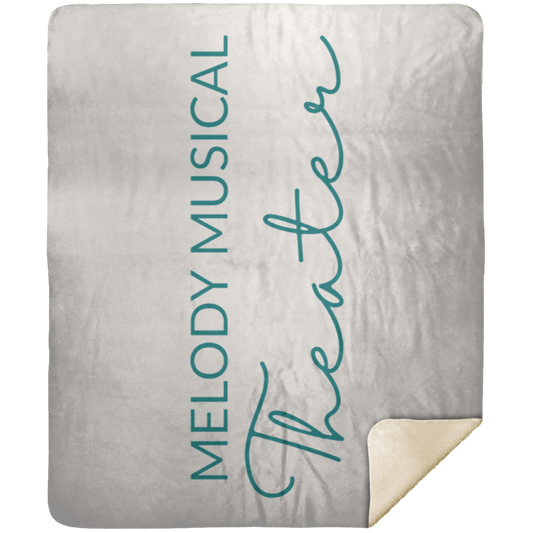 MMT Premium Sherpa Blanket 50x60 - Script Logo