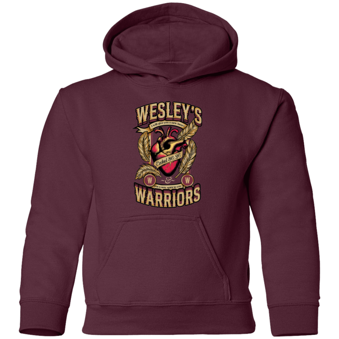 Youth Pullover Hoodie - Wesley