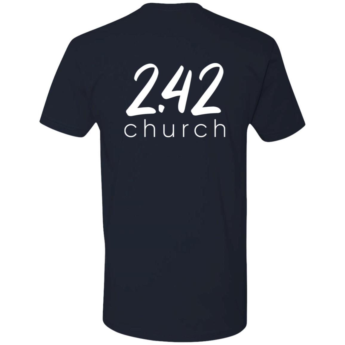 2.42 Church Shirts - White Logo