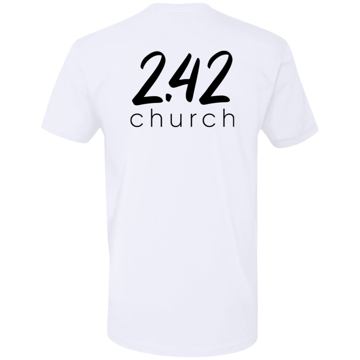 2.42 Church Shirts - Black Logo