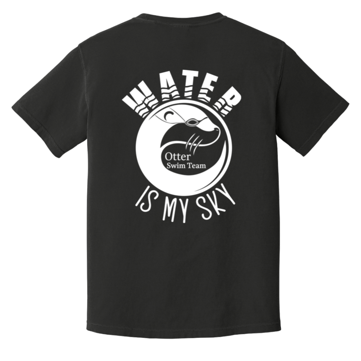 ADULT Comfort Colors Dyed Soft T-Shirt - Otter Swim Team