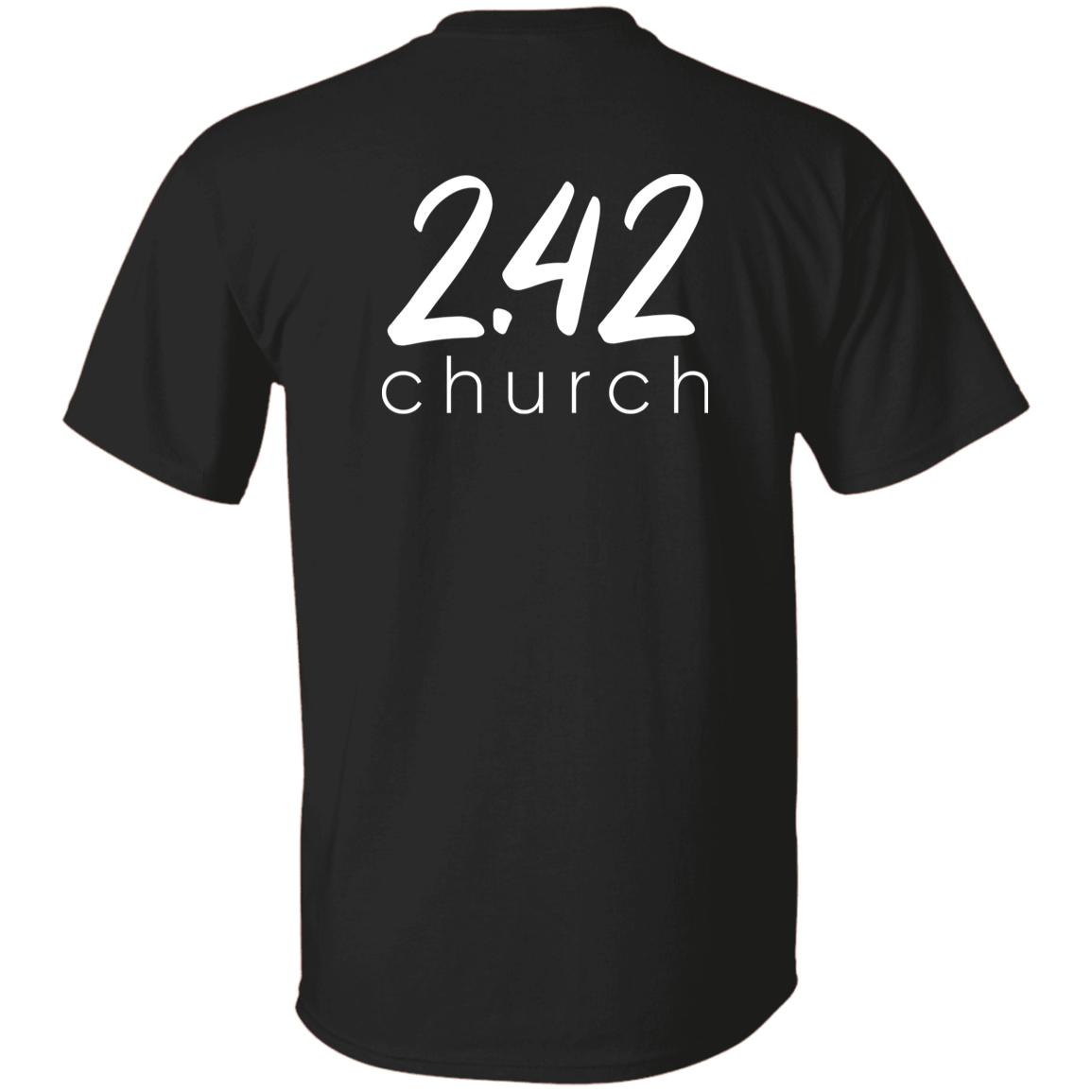 2.42 Church Shirts - White Logo