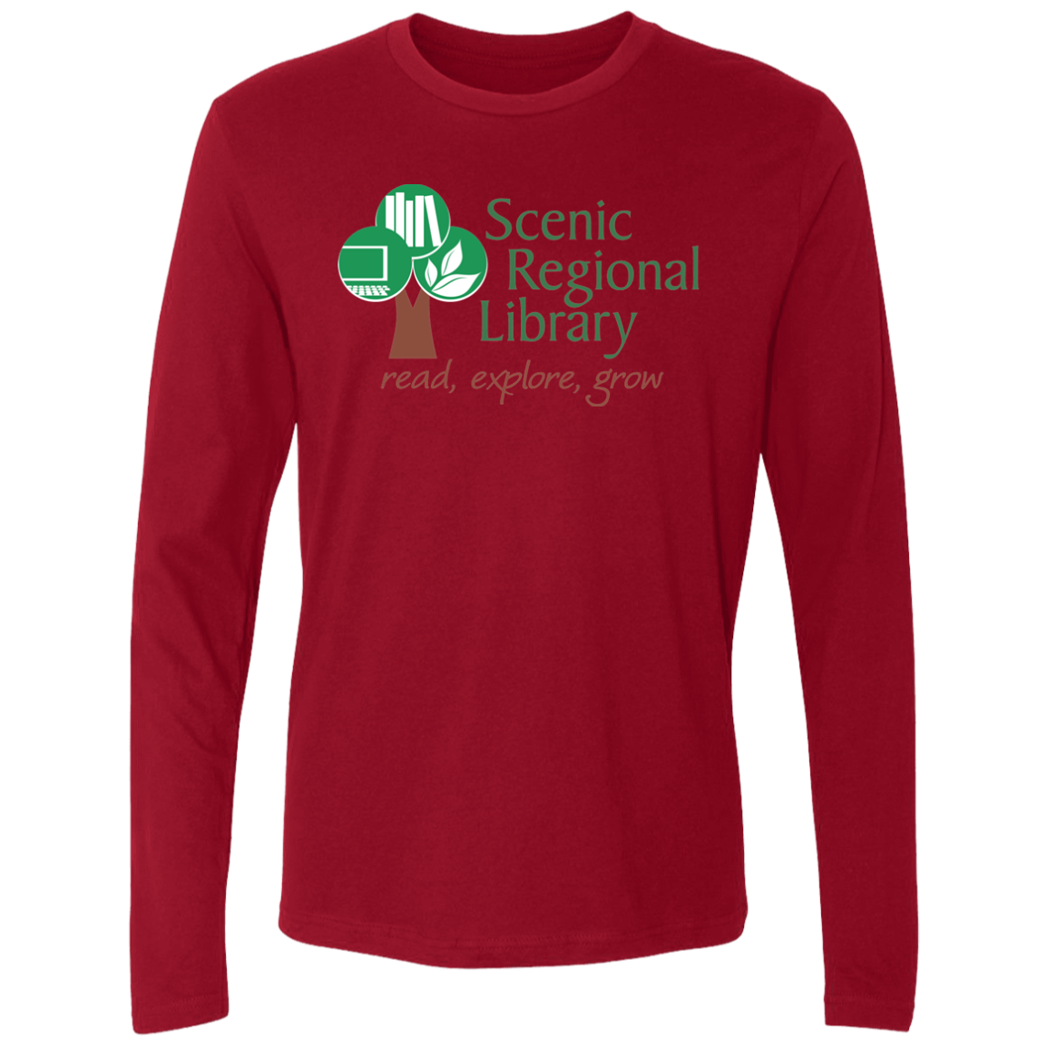 Scenic Regional Library Logo - Long Sleeves