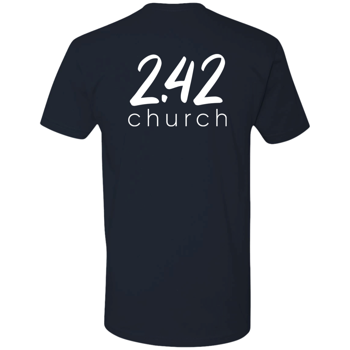2.42 Church Shirts - White Logo