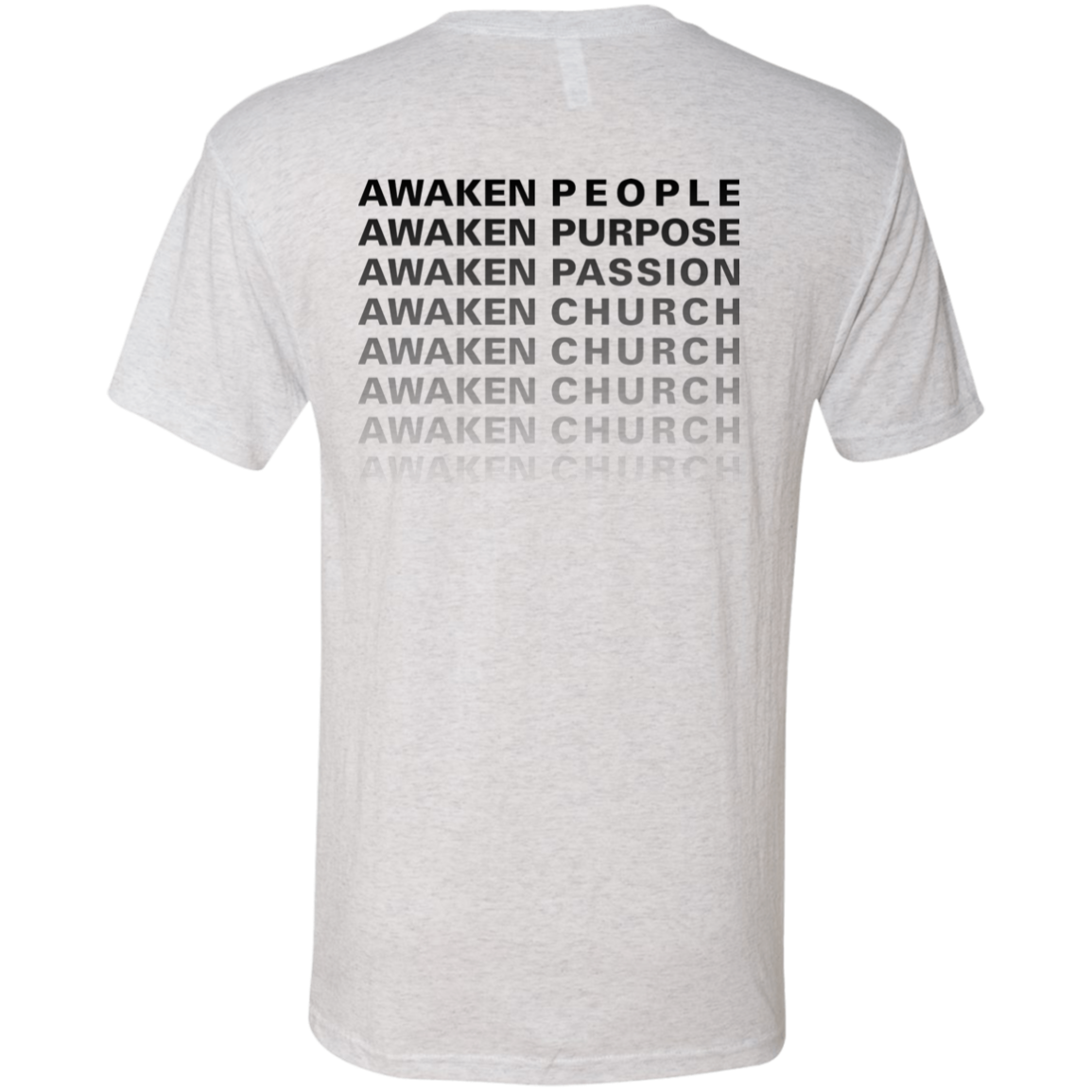 Awaken Church Premium Tees - Back Print