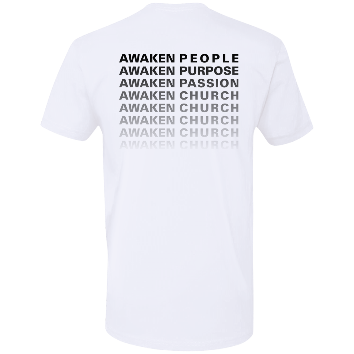 Awaken Church Premium Tees - Back Print