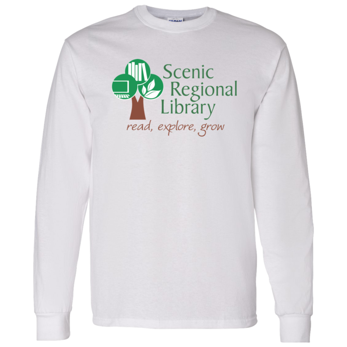 Scenic Regional Library Logo - Long Sleeves