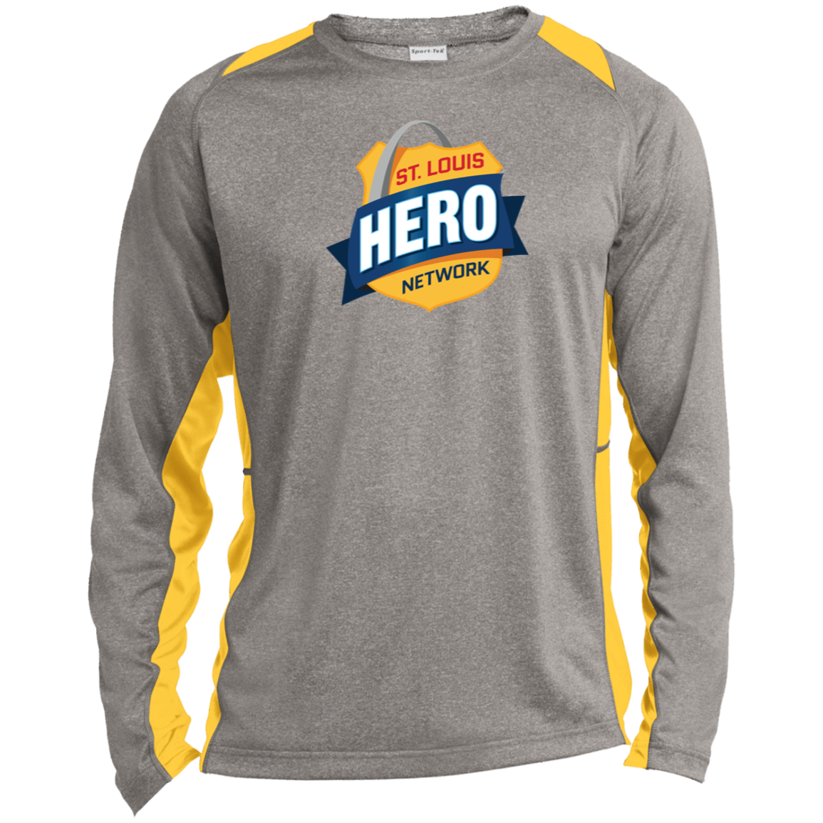 Colorblock Performance Long Sleeve - STL Hero Network