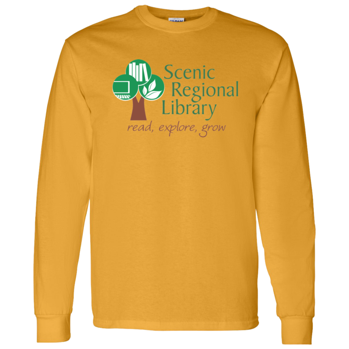 Scenic Regional Library Logo - Long Sleeves
