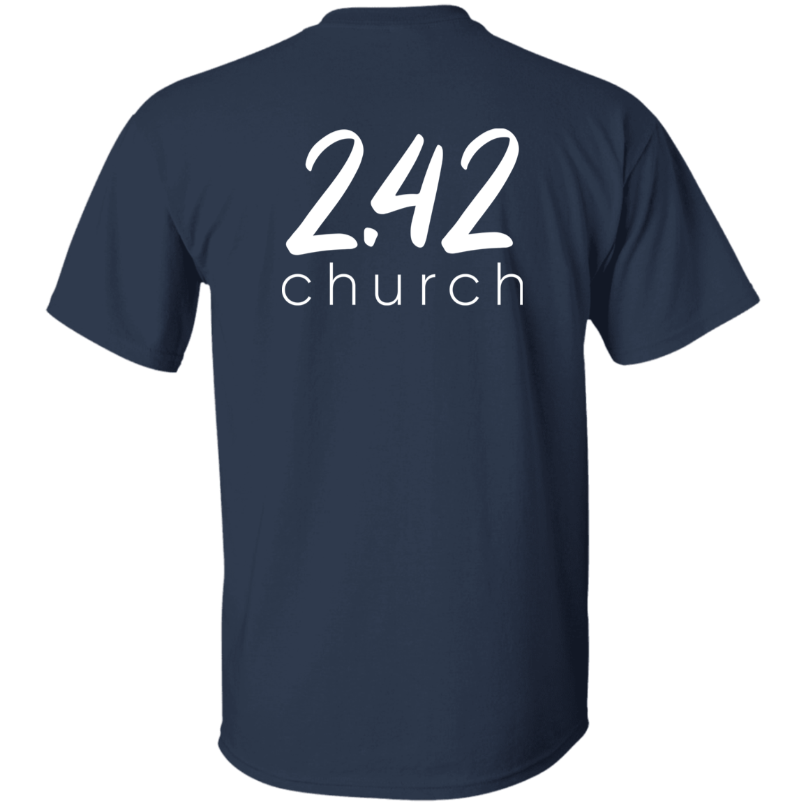 2.42 Church Shirts - White Logo