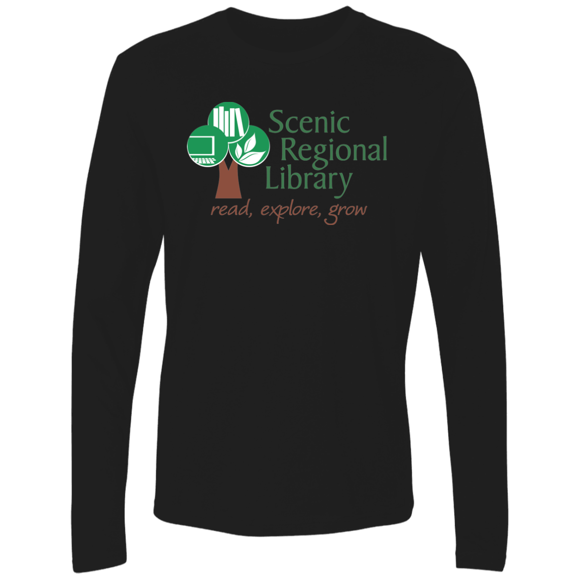 Scenic Regional Library Logo - Long Sleeves