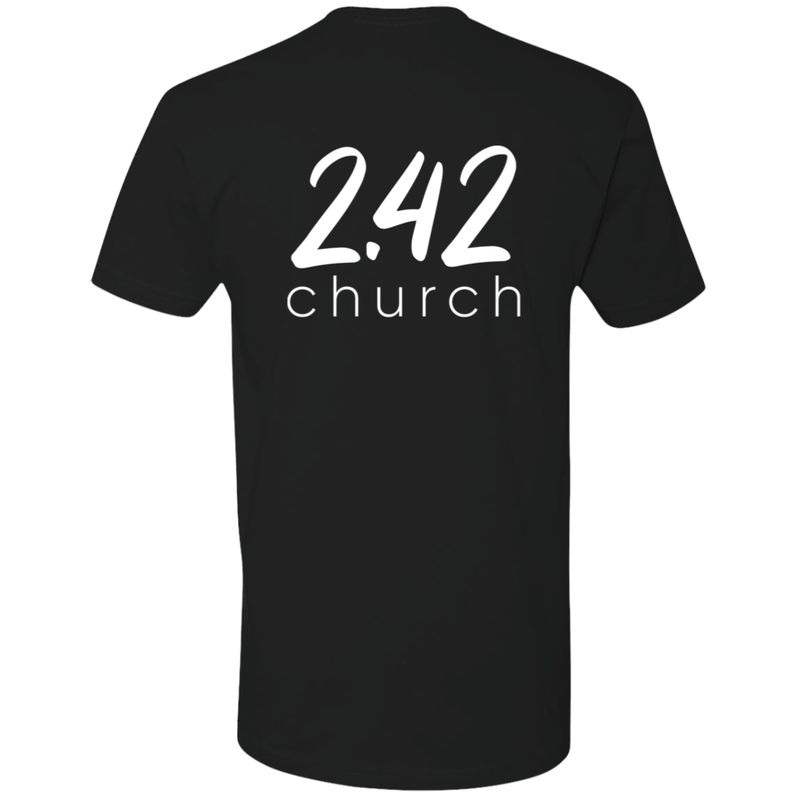 2.42 Church Shirts - White Logo